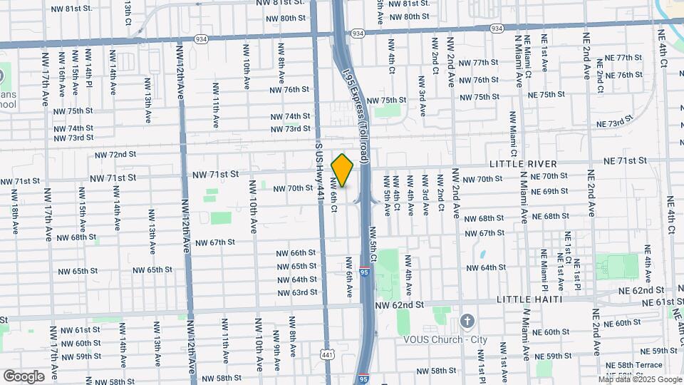 6938 NW 6th Ave Mapa y Detalles de la Ubicación