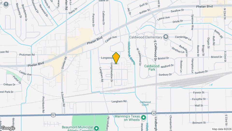 5845 Woodway Dr Map and Location Details