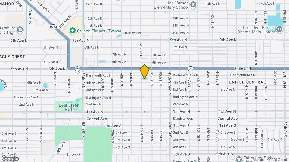 5153 4th Ave N, Unit 08-159R Map and Location Details