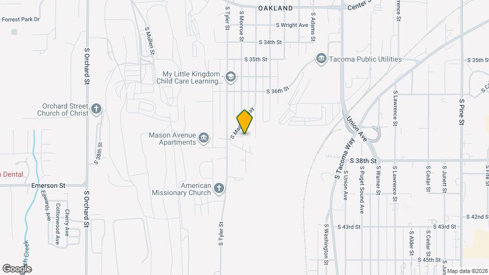 3731 S Manitou Way Map and Location Details