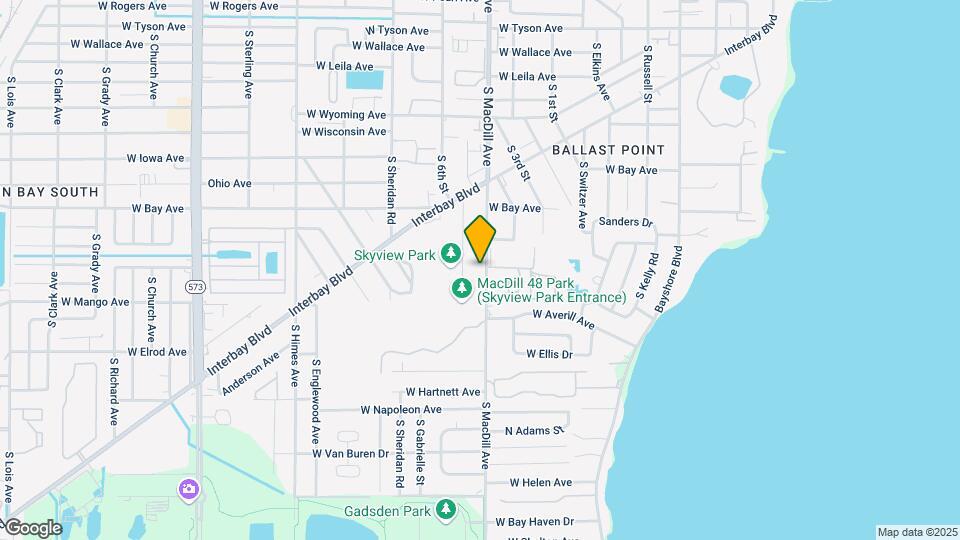 6315 S MacDill Ave Map and Location Details