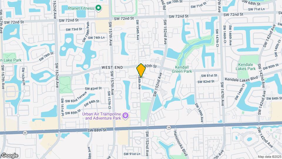 8124 SW 153rd Pl Map and Location Details