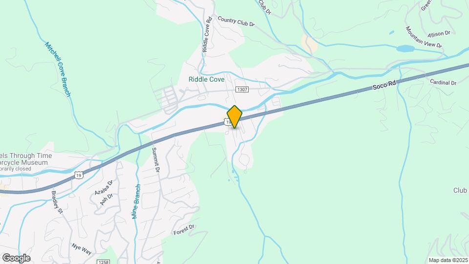 1595 Soco Rd Map and Location Details