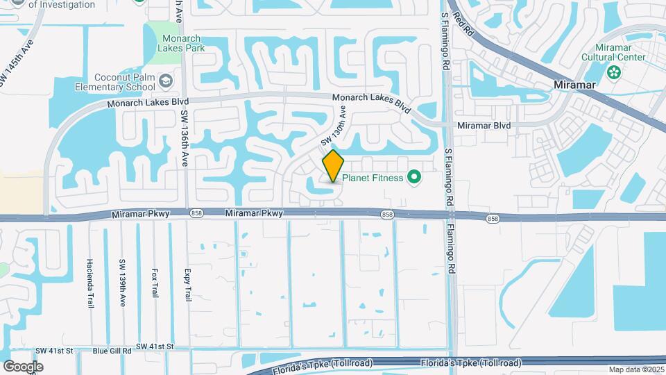 12842 SW 31st St Mapa y Detalles de la Ubicación