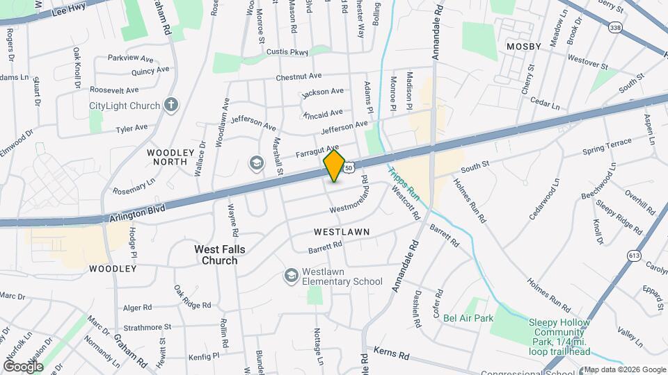 6816 Westcott Rd Map and Location Details