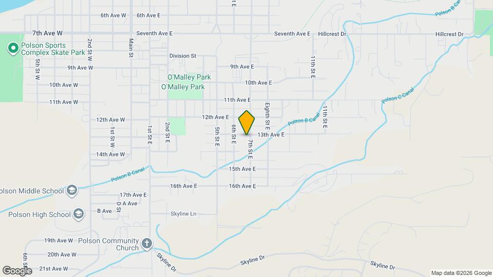1302 7th St E Map and Location Details