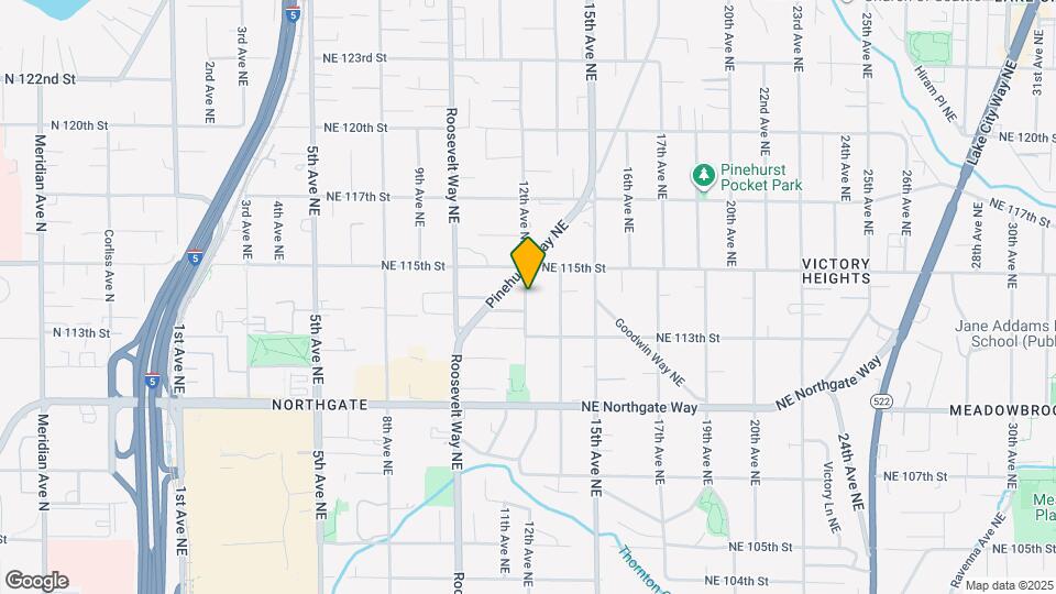 11330 12th Ave NE Mapa y Detalles de la Ubicación