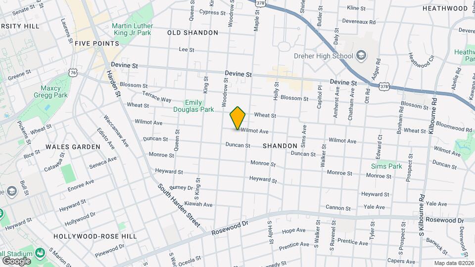 2722 Wilmot Ave Map and Location Details