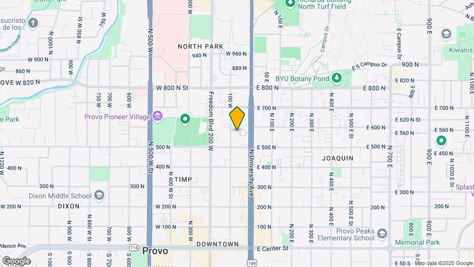 567 N University Ave, Unit 211 Map and Location Details