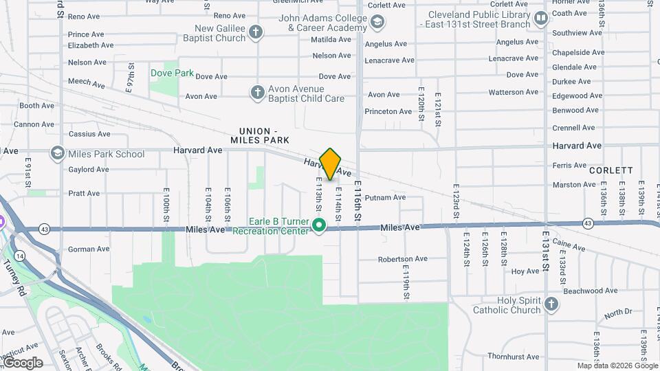 4112 E 114th St Map and Location Details