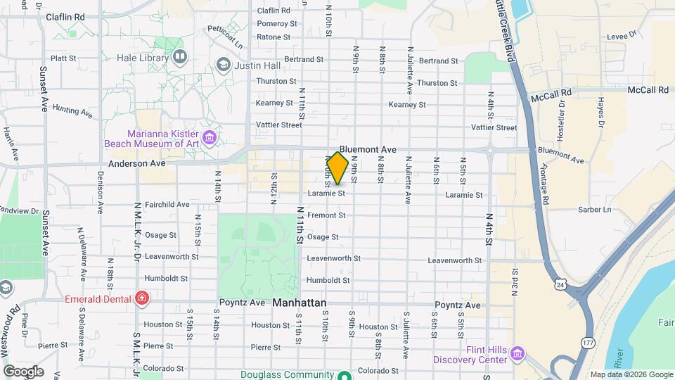 920 Laramie St Map and Location Details