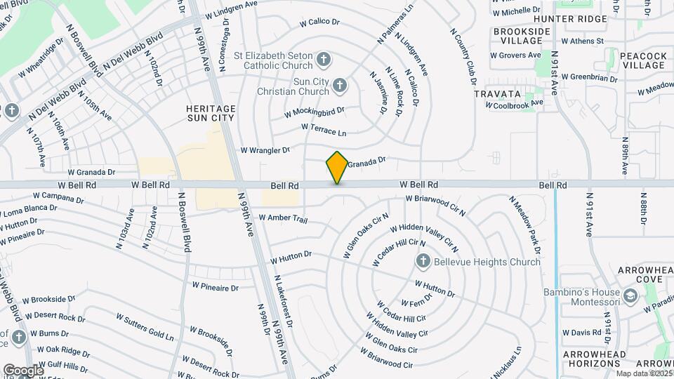 9702 W Campana Dr Map and Location Details