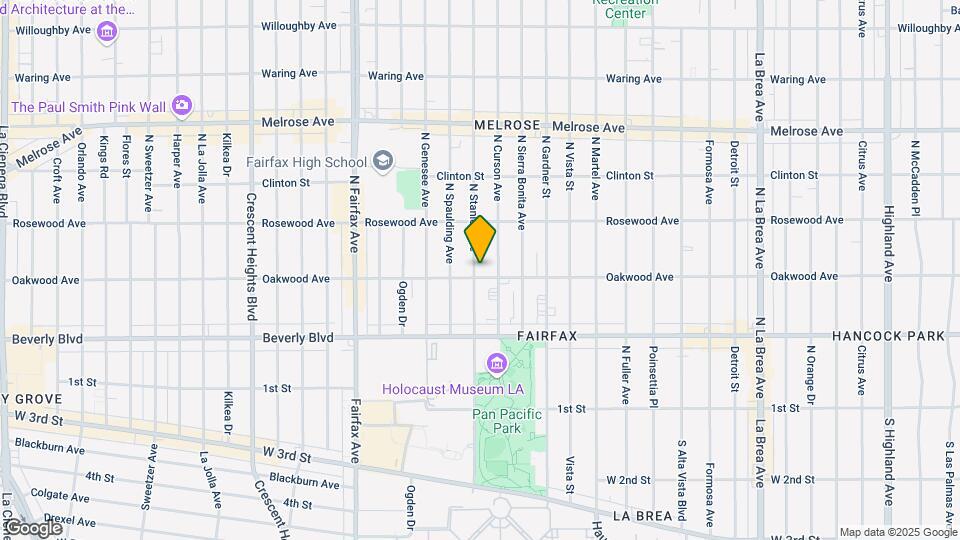 408 N Stanley Ave Mapa y Detalles de la Ubicación