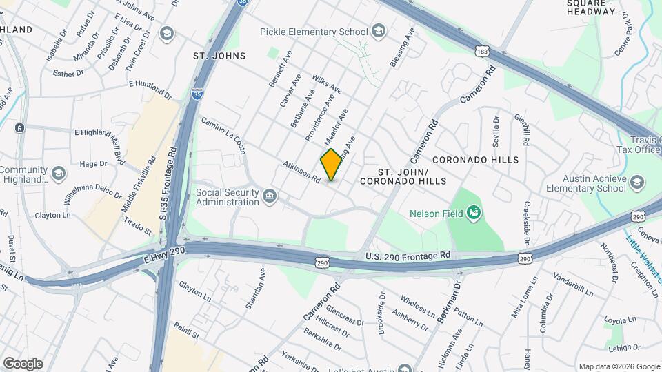 1116 Atkinson Rd Map and Location Details