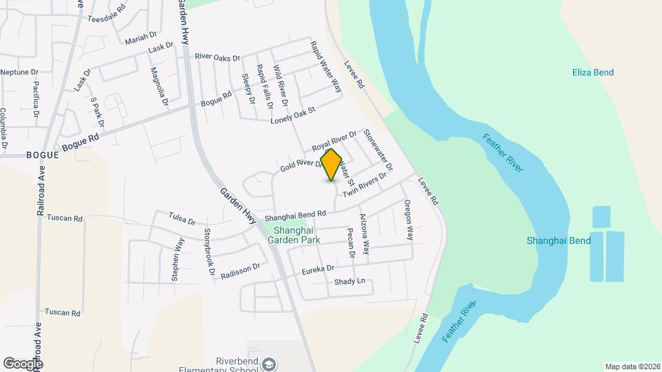 2180 Gold River Dr Map and Location Details