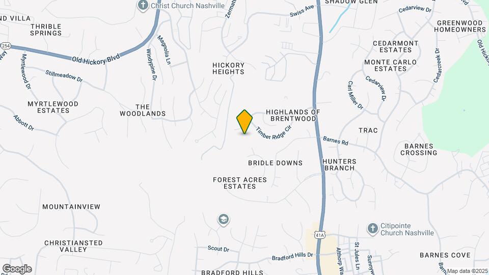 308 Splitwood Ct Map and Location Details