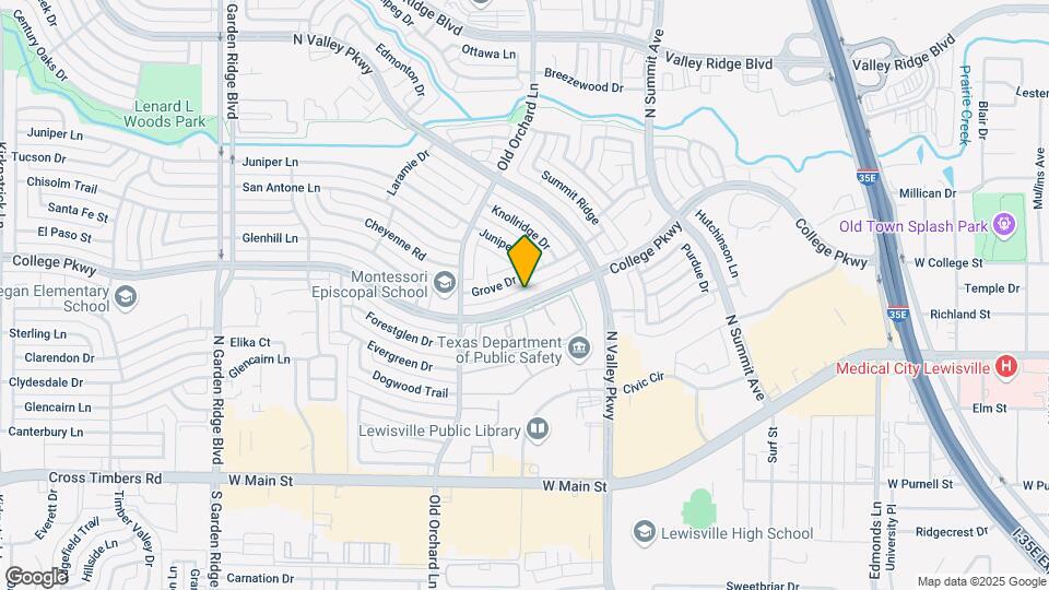 1131 College Pkwy Map and Location Details