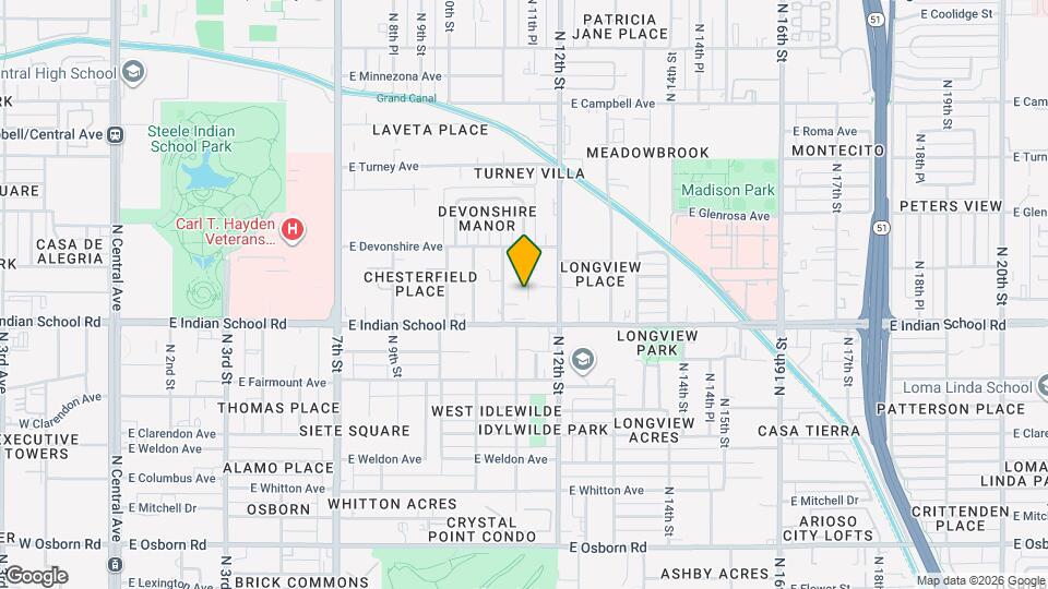 4126 N Mitchell St Mapa y Detalles de la Ubicación