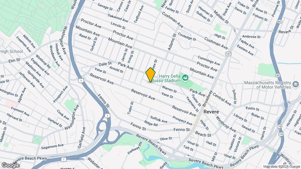 134 Warren St, Unit 1 Mapa y Detalles de la Ubicación