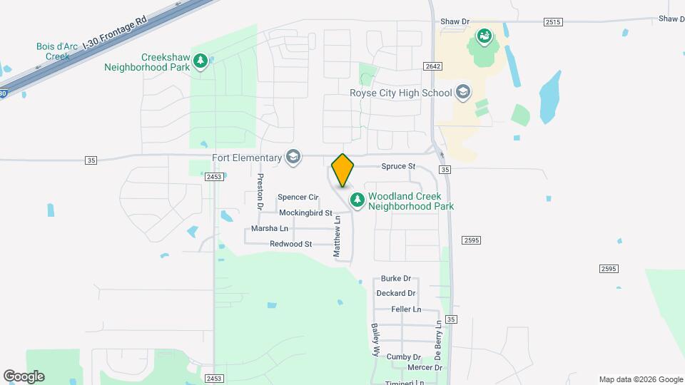 708 Orchid Blvd Map and Location Details