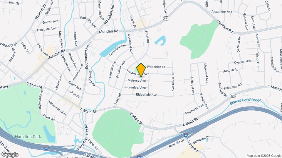 87 Melrose Ave Map and Location Details