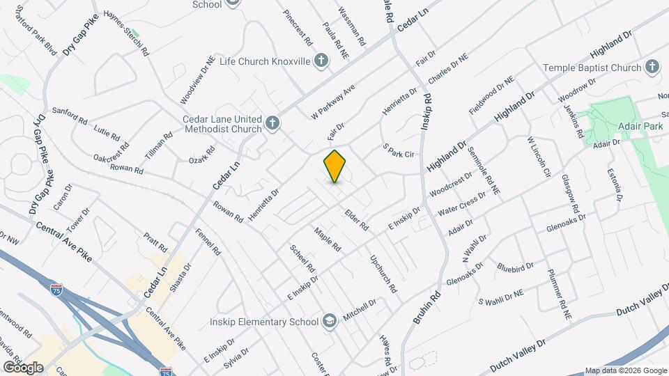 808 Hogan Way Map and Location Details