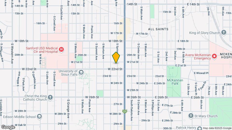 1305 S Spring Ave-Unit -Apt 2 Map and Location Details