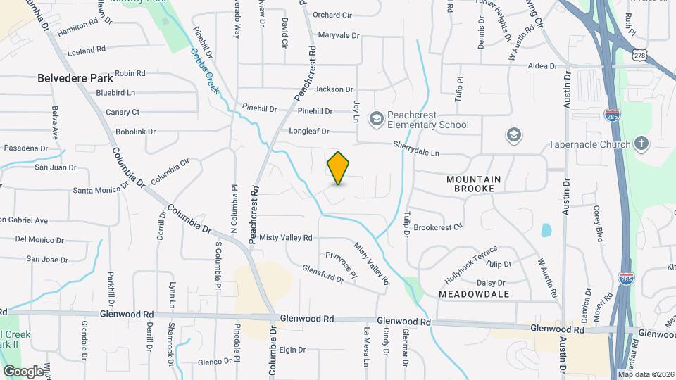 3485 Cobbs Ferry Dr Map and Location Details