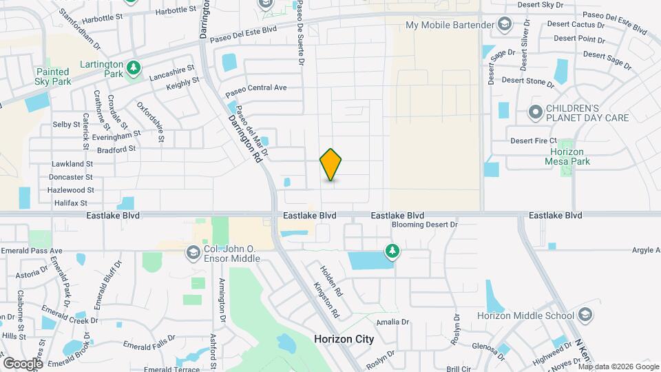 521 Paseo Modesto Dr Mapa y Detalles de la Ubicación