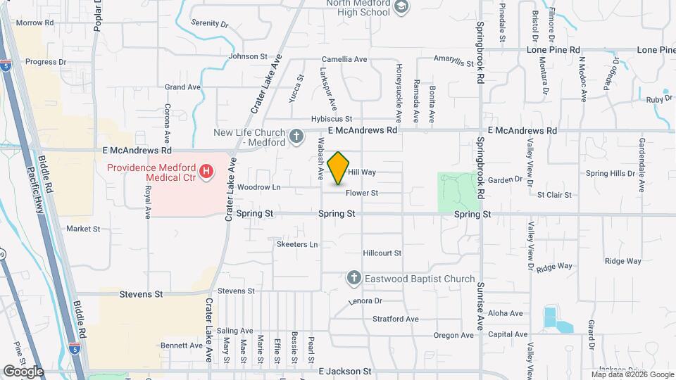 1331 Flower St Map and Location Details