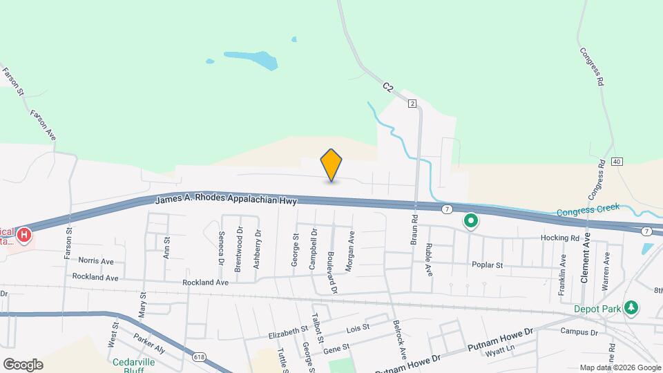 Evergreen Apartments in Belpre, OH