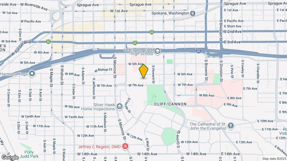 700 W 7th Ave, Unit 804 Map and Location Details