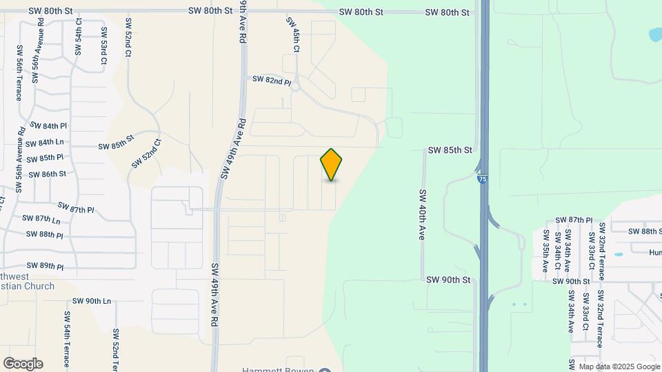 8676 SW 43rd Ter Map and Location Details