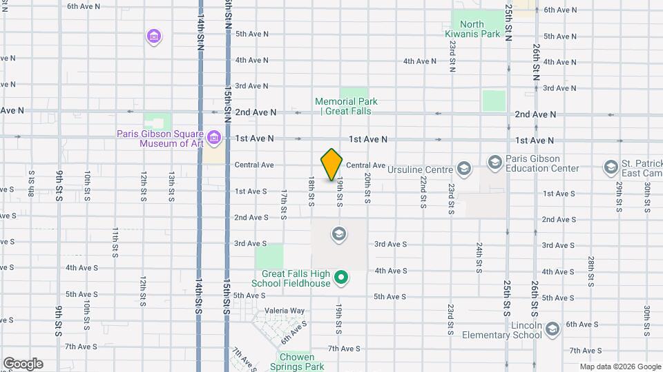 1823 1st Ave S Map and Location Details