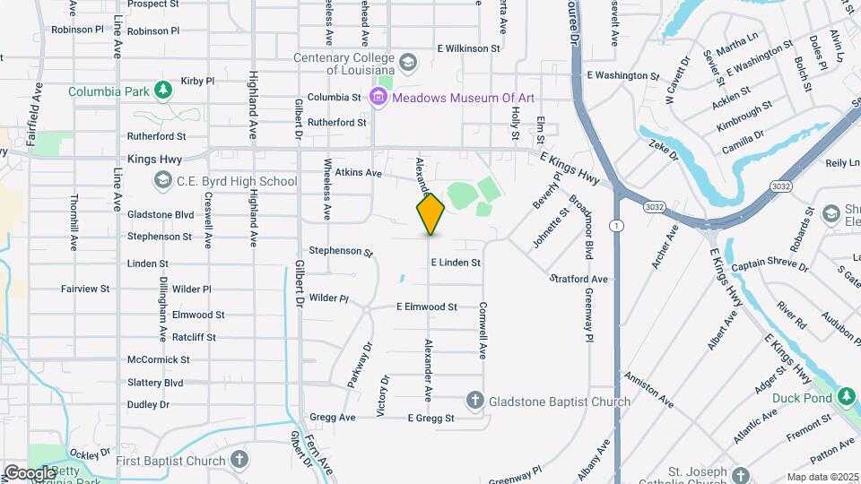 3407 Alexander Ave Map and Location Details