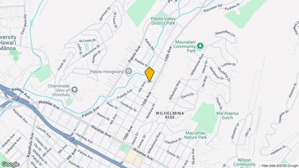 1644 10th Ave Map and Location Details