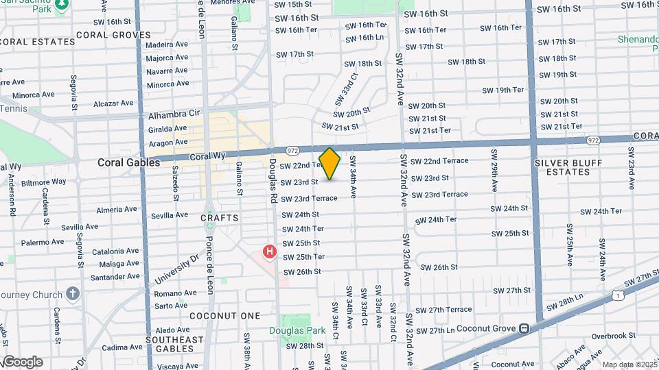 3512 SW 23rd St Mapa y Detalles de la Ubicación