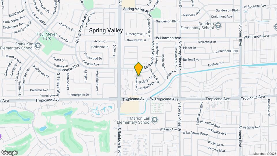 4762 Torrence Dr Map and Location Details