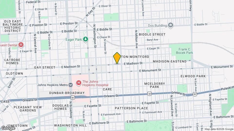 790 N Madeira St Map and Location Details