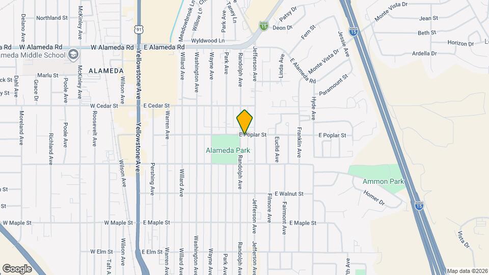 596 Randolph Ave Map and Location Details