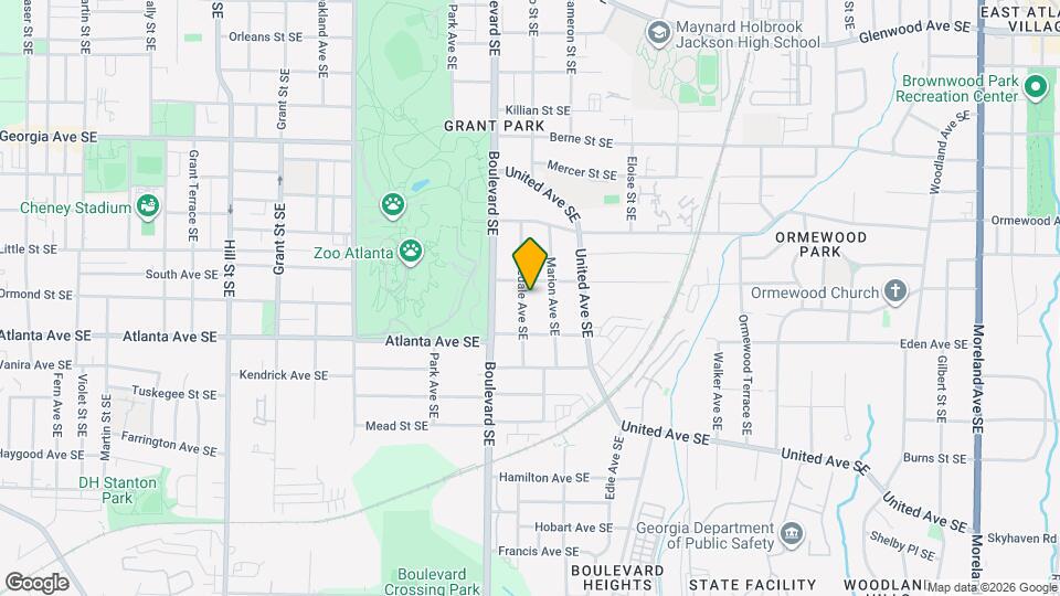 840 Rosedale Ave SE Map and Location Details