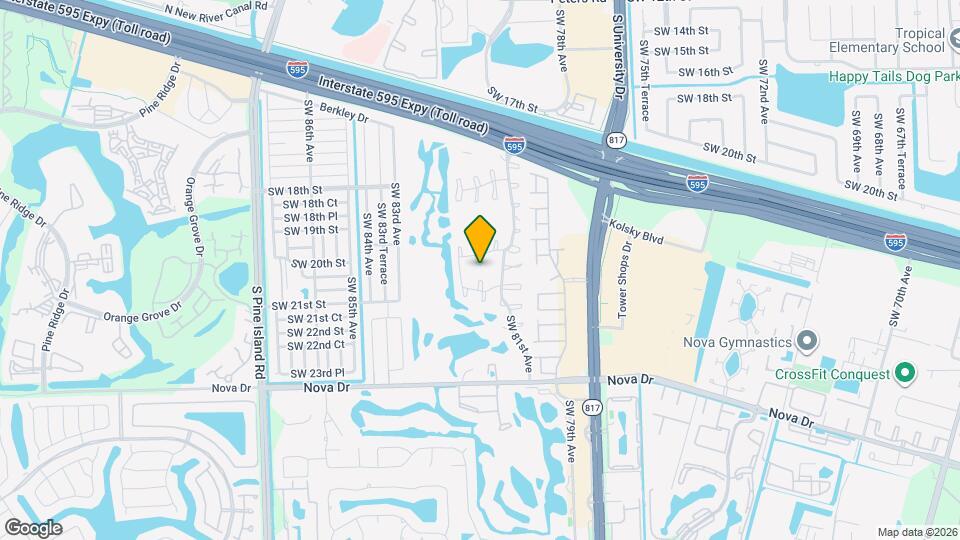 2056 SW 81st Way Map and Location Details