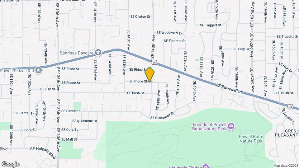 14746 SE Rhone St Map and Location Details