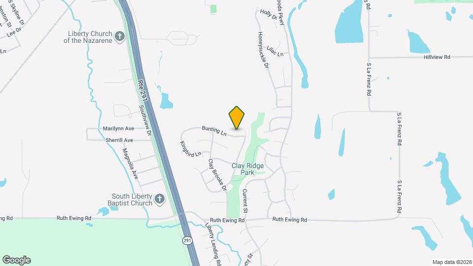 1034 Bunting Ln Map and Location Details