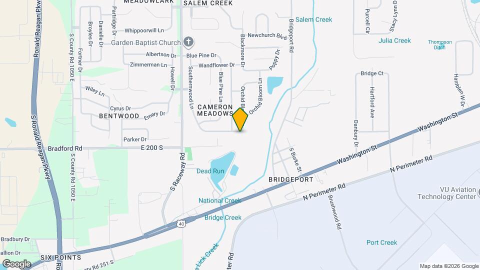 9017 Southernwood Way Map and Location Details