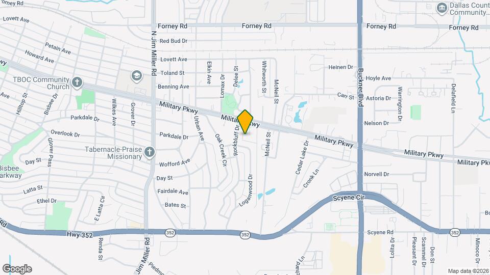 3825 Tolbert St Map and Location Details