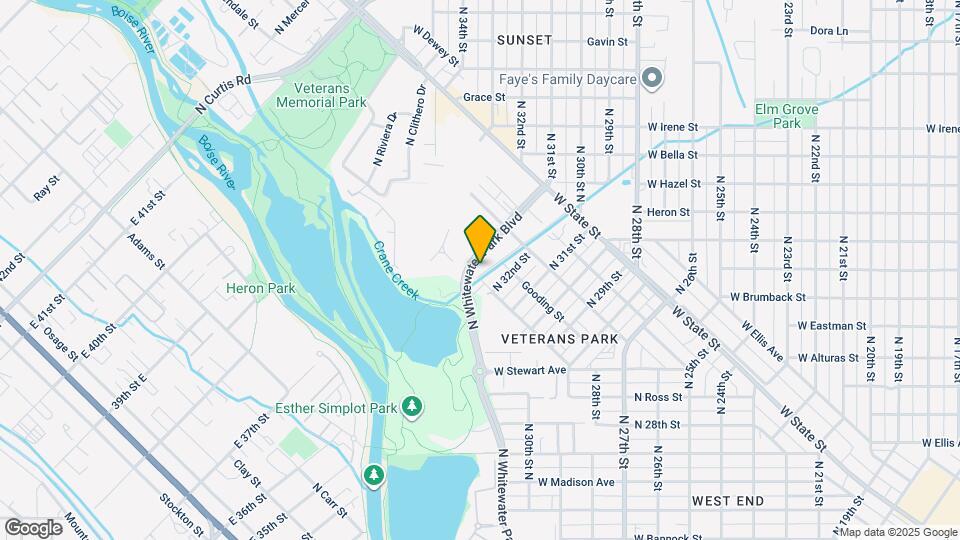 880 N Whitewater Park Blvd Map and Location Details