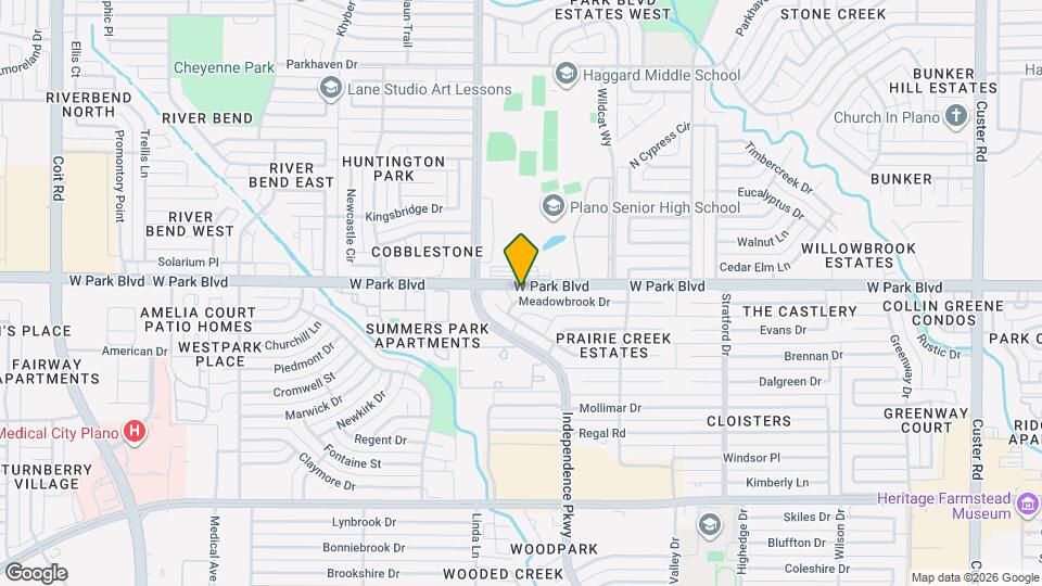 2865 Meadowbrook Dr Map and Location Details