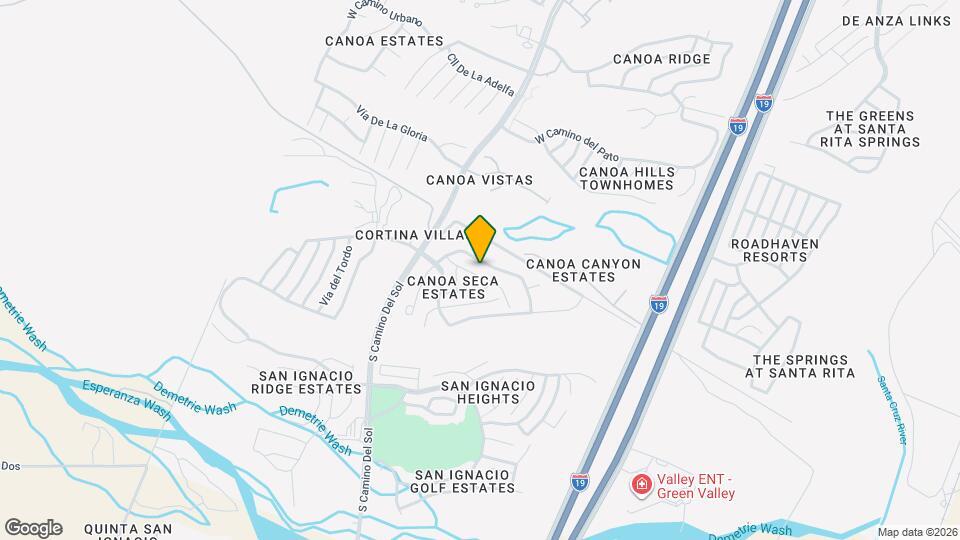 1606 W Calle Del Ducado Mapa y Detalles de la Ubicación