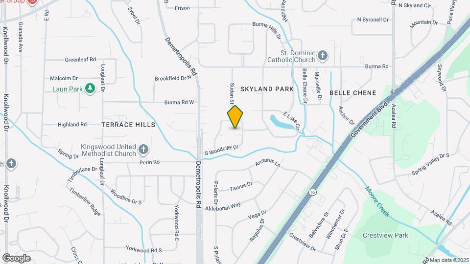 4204 Maplewood Ct Map and Location Details